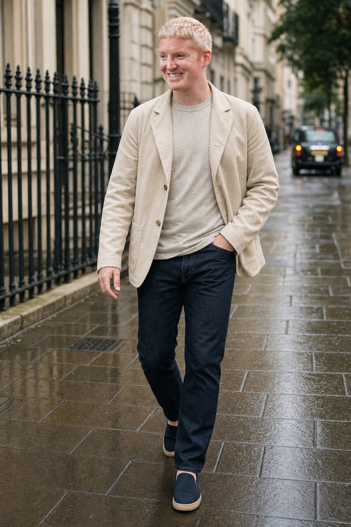 Buck Mason lookbook - Mayfair Morning Layer