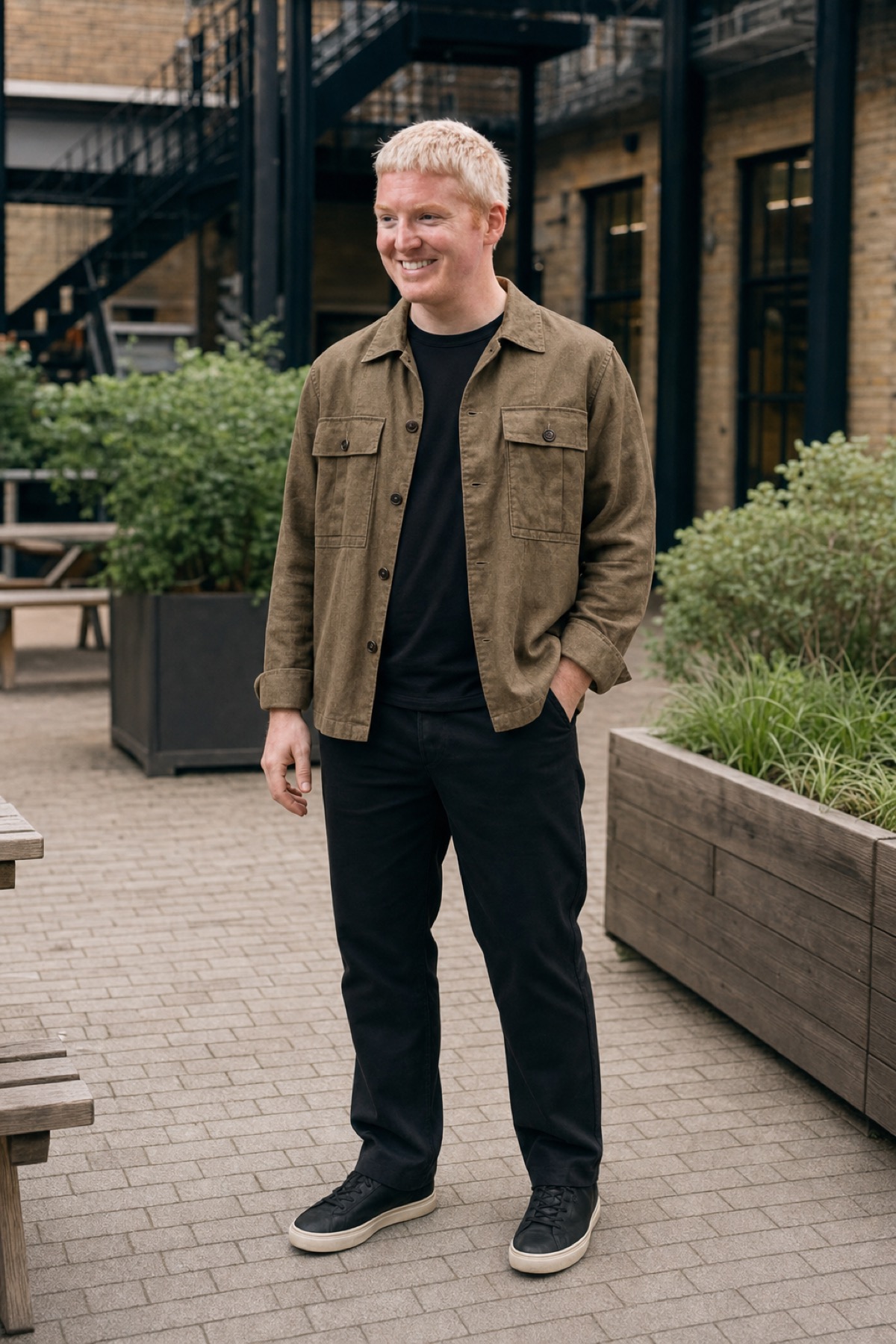 Buck Mason lookbook - Shoreditch Office Day