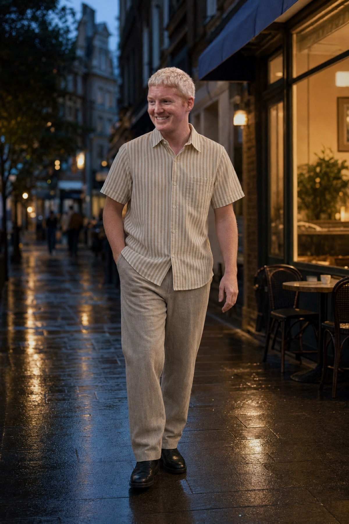 Buck Mason lookbook - Soho Dinner Walk